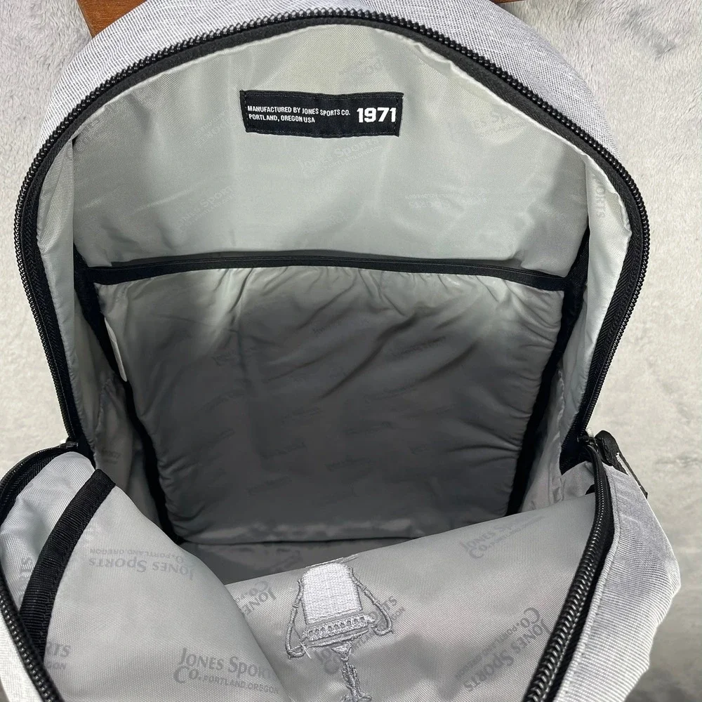 Jones Sports A1 Backpack U.S. Open Golf Trophy Gray Black NWT Laptop Bag